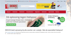 Desktop Screenshot of dekos.nl