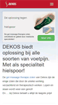 Mobile Screenshot of dekos.nl